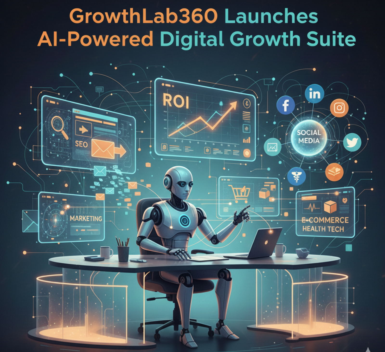 GrowthLab360 Launches AI-Powered Digital Growth Suite with Performance-Backed Engagements for SaaS, Fintech, and E-Commerce Brands