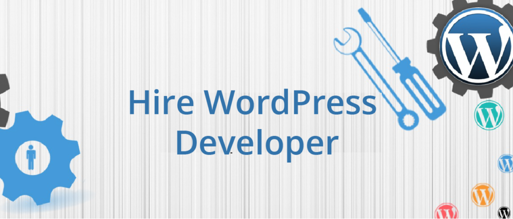 WordPress developer coding a website